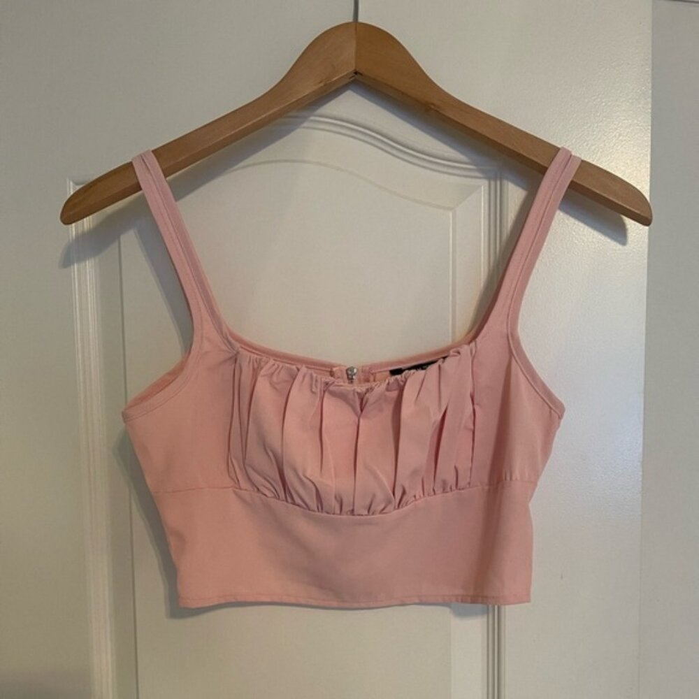 Shein Blush Pink Crop Top